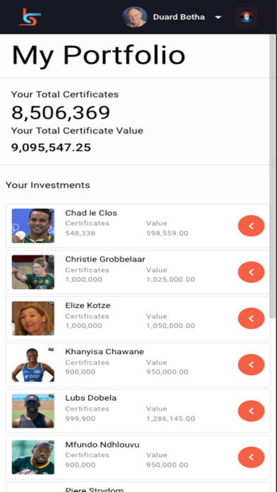 Sportbot Global Screenshot