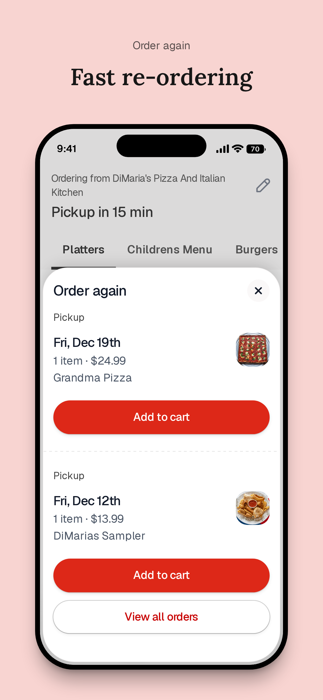 DiMarias Pizza and Italian screenshot 4