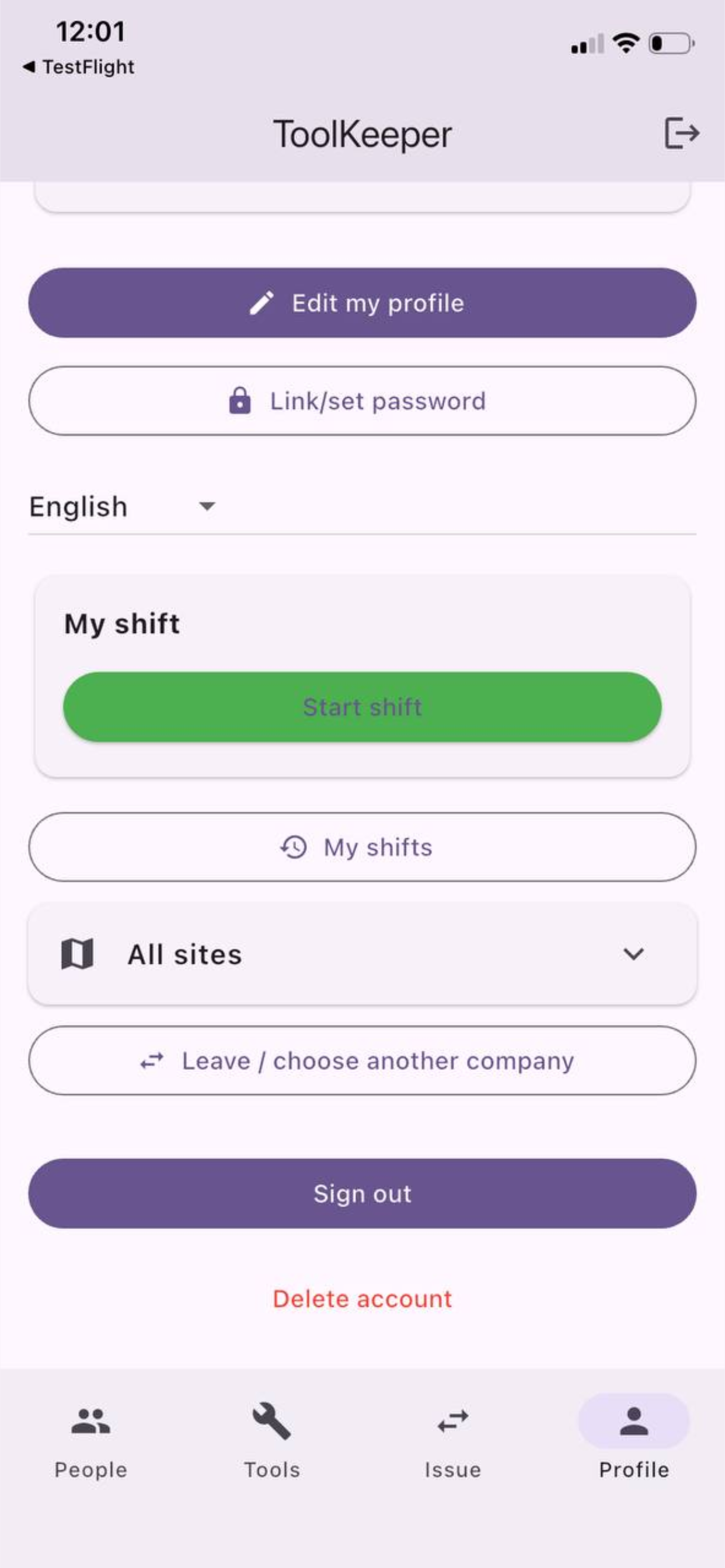 ToolKeeper: Учёт инструментов screenshot 5