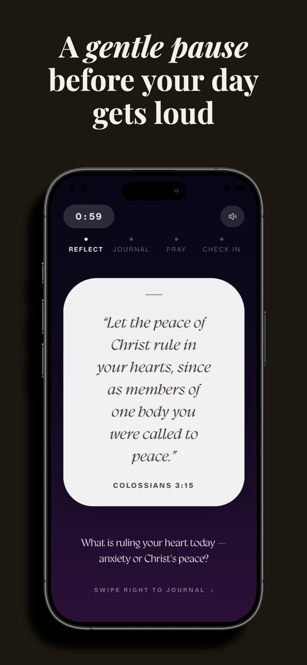 Selah: Daily Bible Reflection screenshot 3