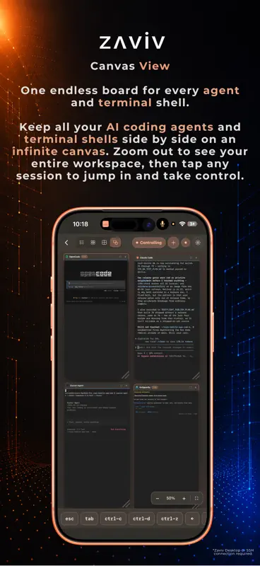 Zaviv – AI Coding Agents screenshot 3 of 10