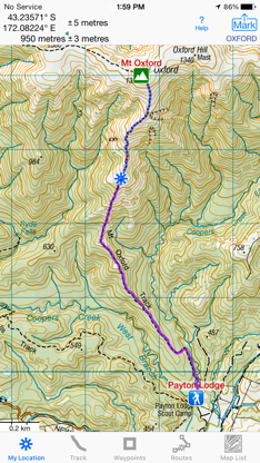 iHikeGPS NZ : LINZ Topo Maps screenshot 6