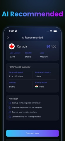 AI VPN- Fast & Secure iPhone screenshot