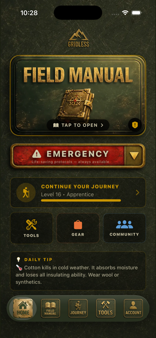 Gridless: Survival Guide Screenshot 1 of 8