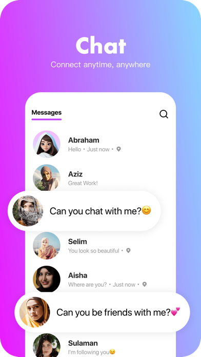 Yaha - Chat&Meet real friends Screenshot