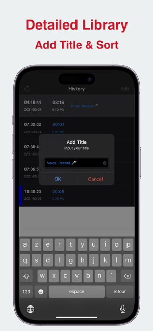 ‎Voice Recorder,Screen Recorder Screenshot