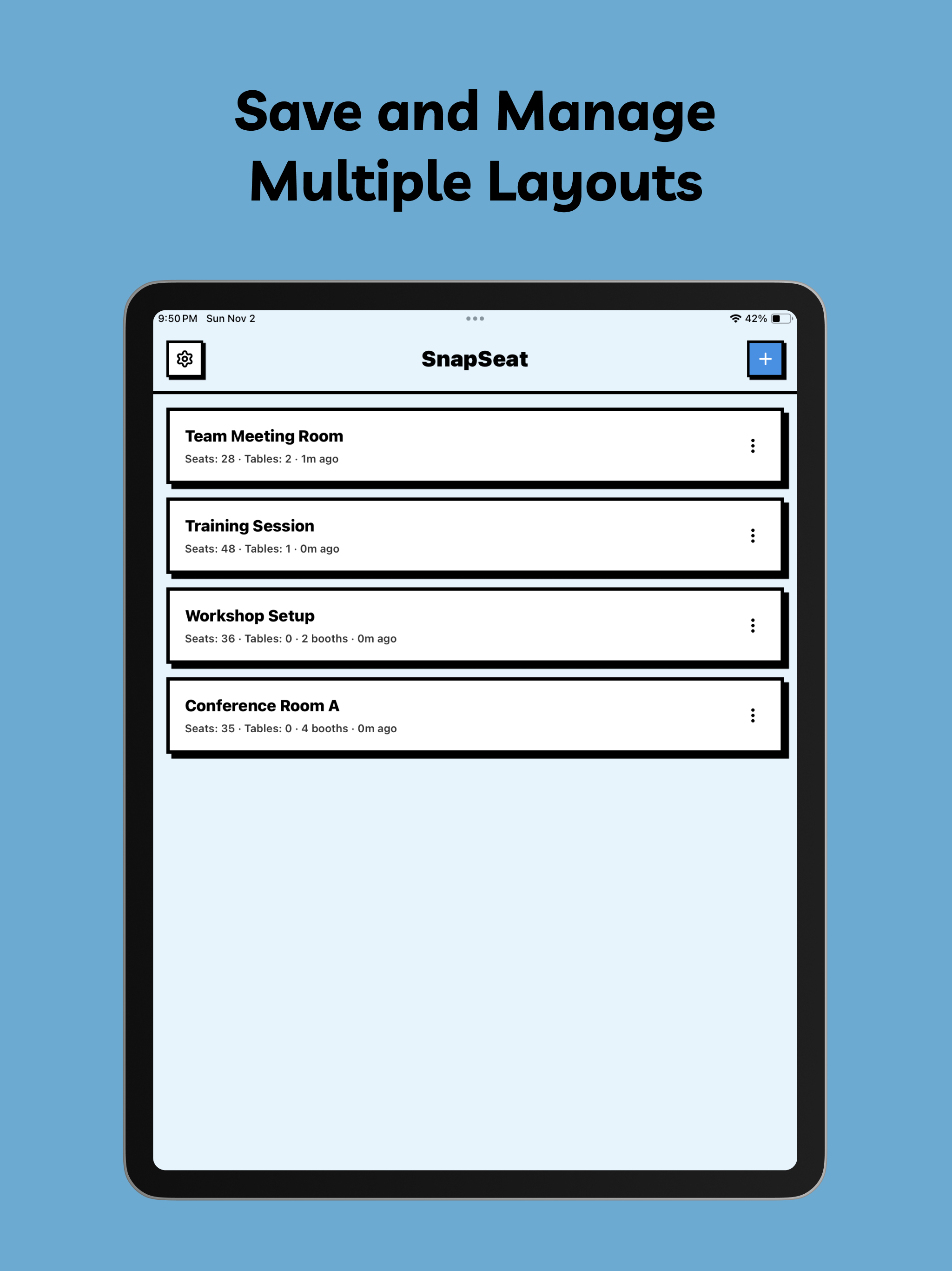 SnapSeat - Seating plan screenshot 6