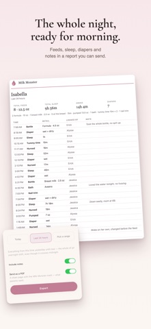 Milk Monster: Feeding Tracker Screenshot 6 of 8