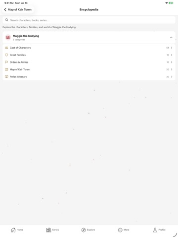 Ilona Andrews iPad screenshot 5