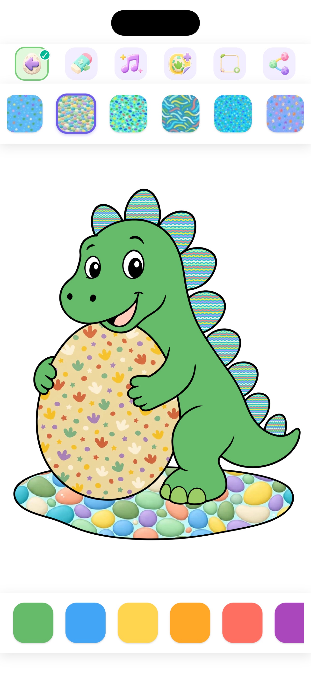 Screenshot 7 of Dinoria: Dinosaur Colouring
