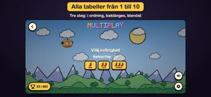 Screenshot 6 von 6 zu Multiplay: Gångertabellerna