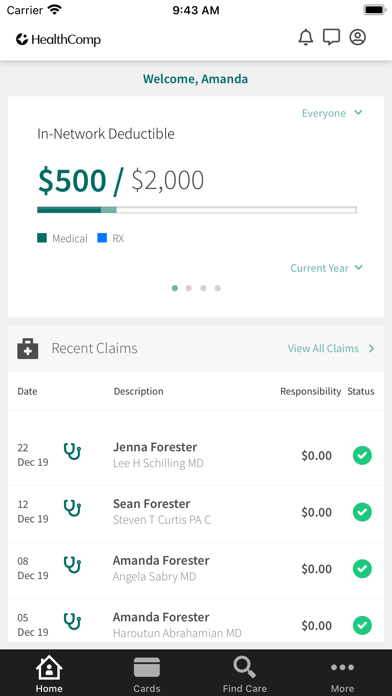 HCOnline - PersonifyHealth Screenshot