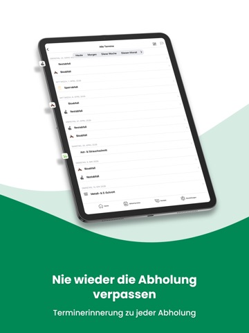 AHE Abfall App iPad screenshot 2