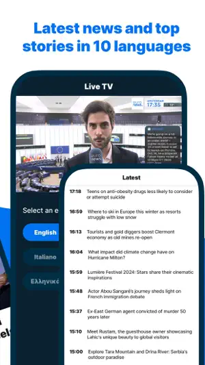Euronews: World news & live TV screenshot 2
