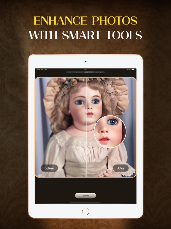 Antique Doll Appraisal Doll ID iPad screenshot 4 - Productivity app