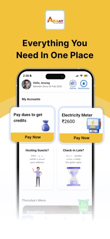 Abhay PG Accommodation iPhone screenshot