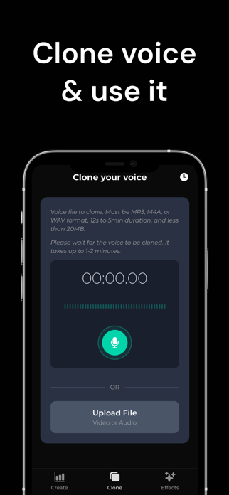 Voice Changer & Clone: Voix Screenshot 3 of 4