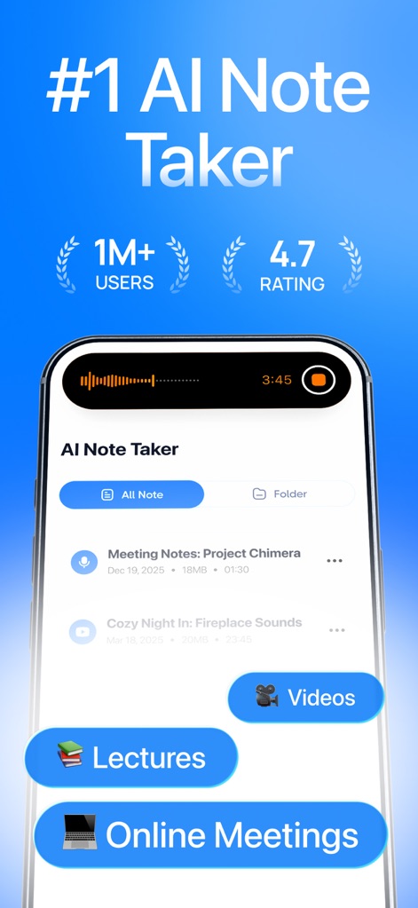 Mino: AI Voice Notes Agent - Productivity App | MWM