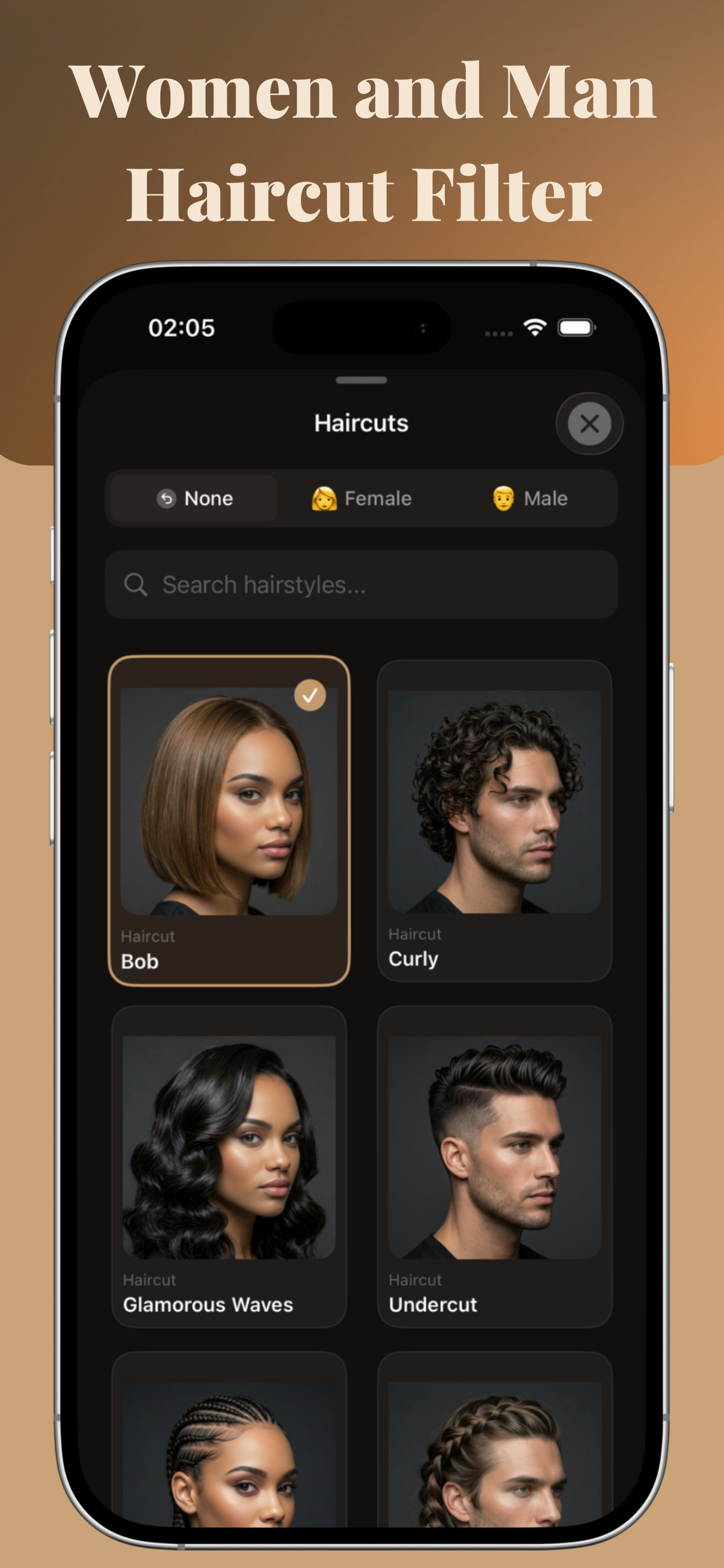 Hairstyle Try On - HairLab AI