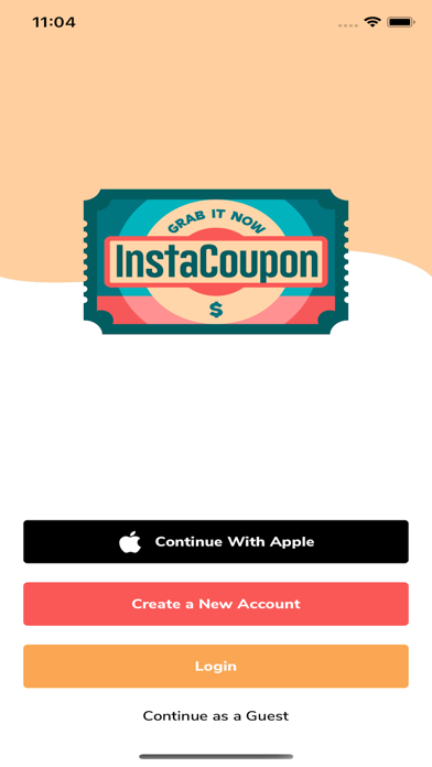 InstaCoupon: Grab Local Deals Screenshot