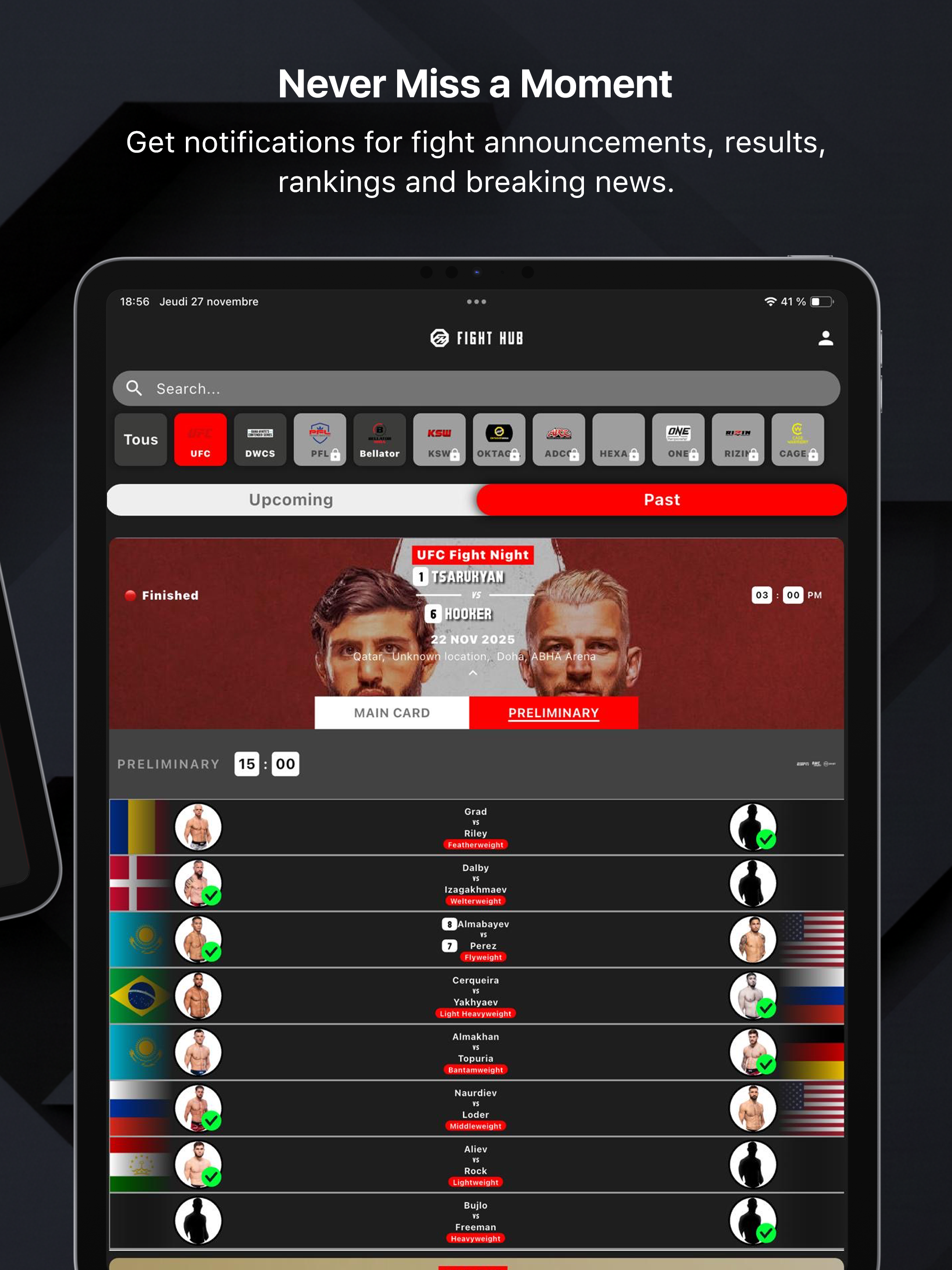 FightHub screenshot 9