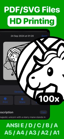 AI Coloring Book for Adults screenshot