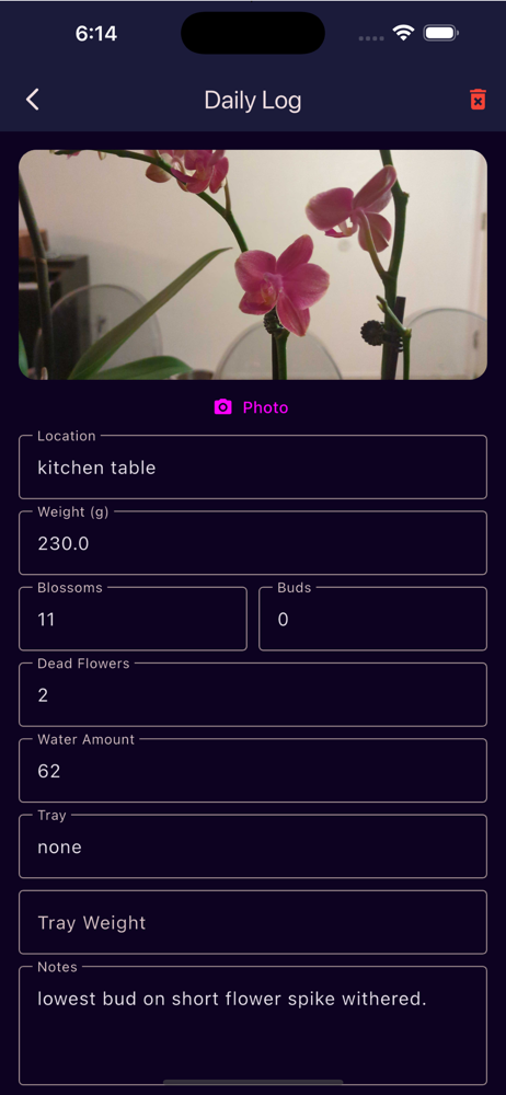 Orchid Journal screenshot 6