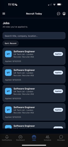 Recruit Today screenshot