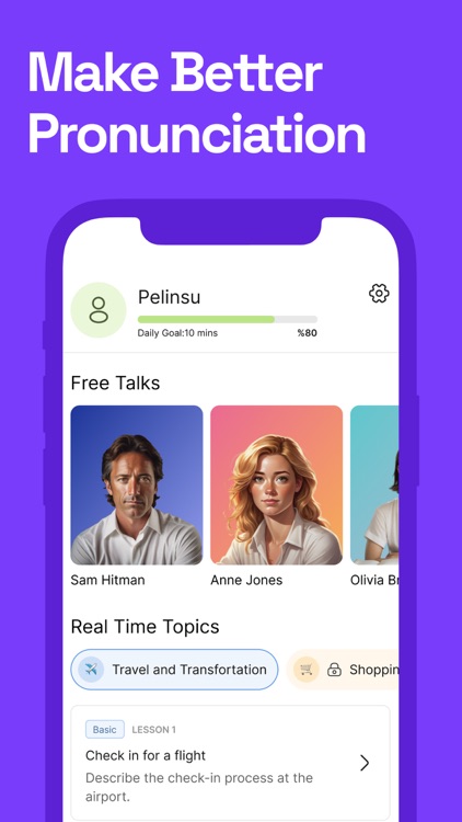 Speaking Assistant & practice