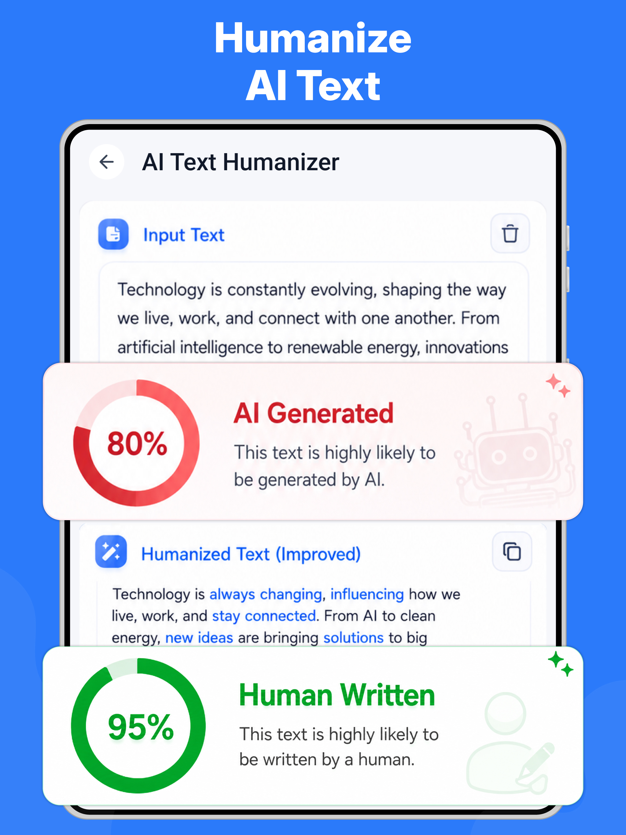 AI Content Detector, Humanizer screenshot 8