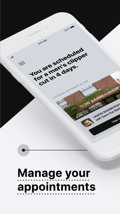 Union Barbershop STL iPhone screenshot 2 - Lifestyle app