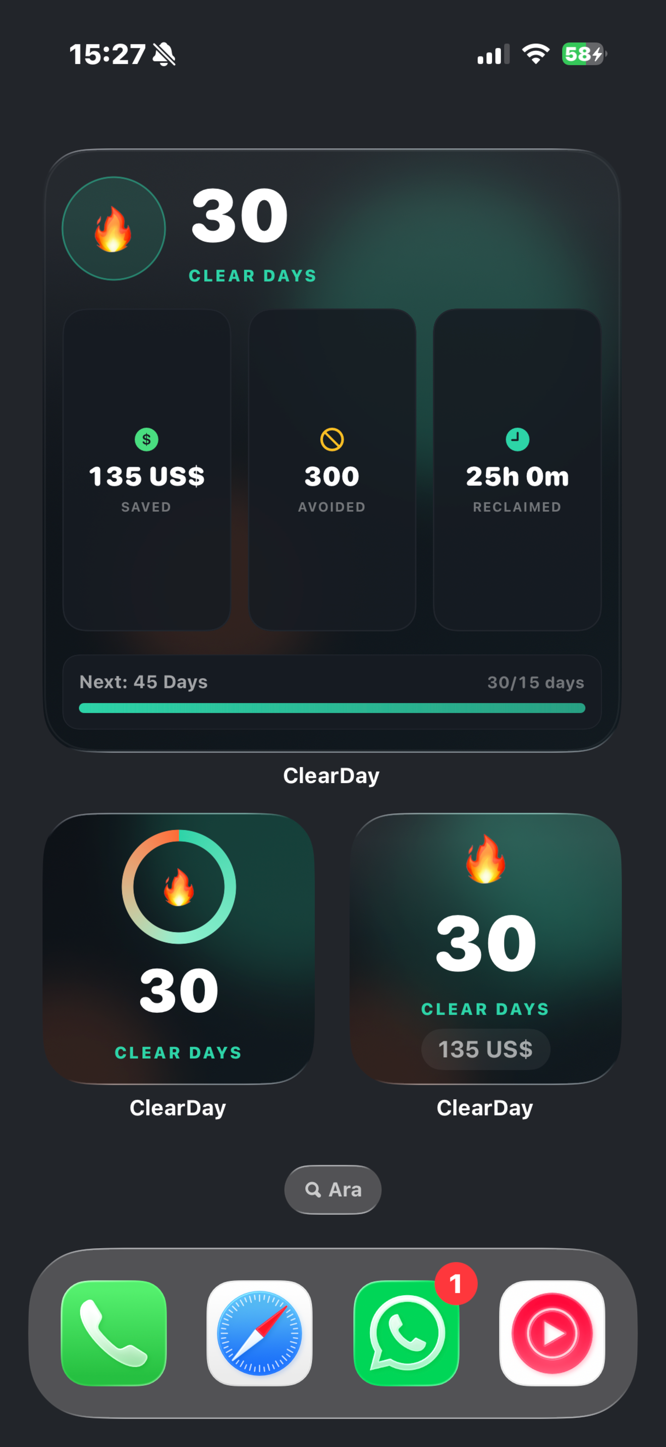 Quit Smoking: ClearDay Tracker