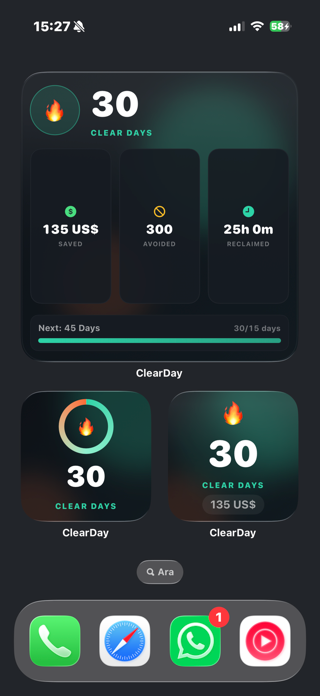 Quit Smoking: ClearDay Tracker Screenshot 7 of 10