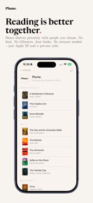 Plume.: Book & Reading Tracker screenshot