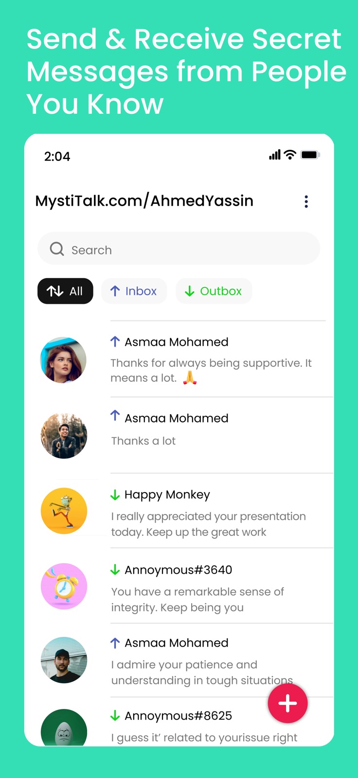 Mysti Chat iphone screenshot 2