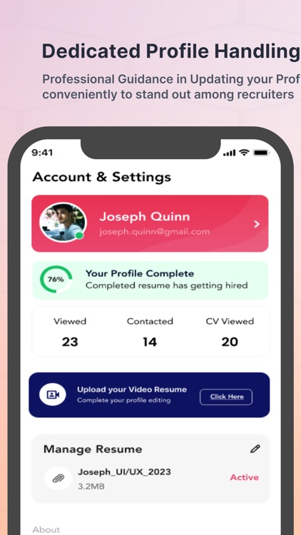 HireWalks Job Search App