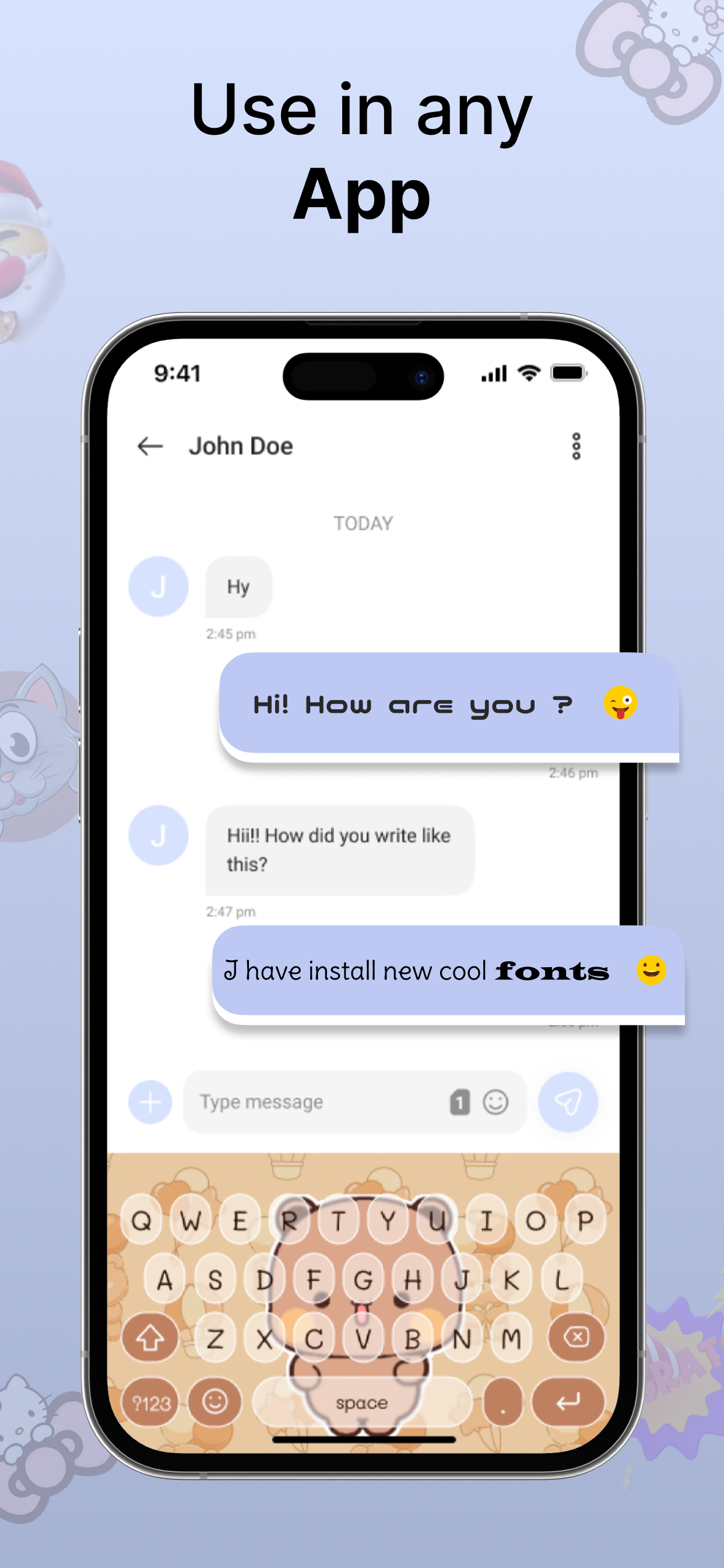 Neon Love: Face Emoji Keyboard