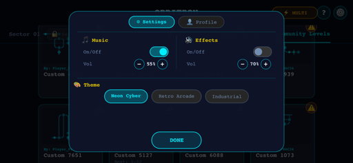 Orbitron Game screenshot 8