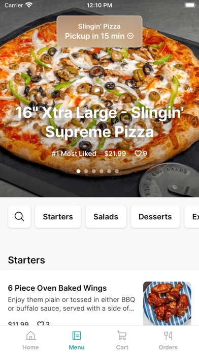 Slingin' Pizza - TX Screenshot