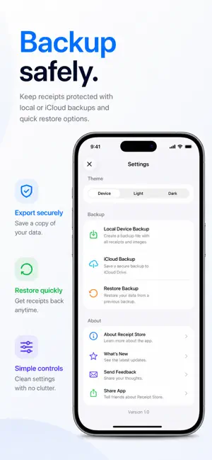Receipt Store screenshot 4