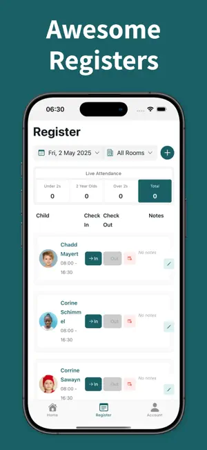 Pigeonhole Nursery Management screenshot 4