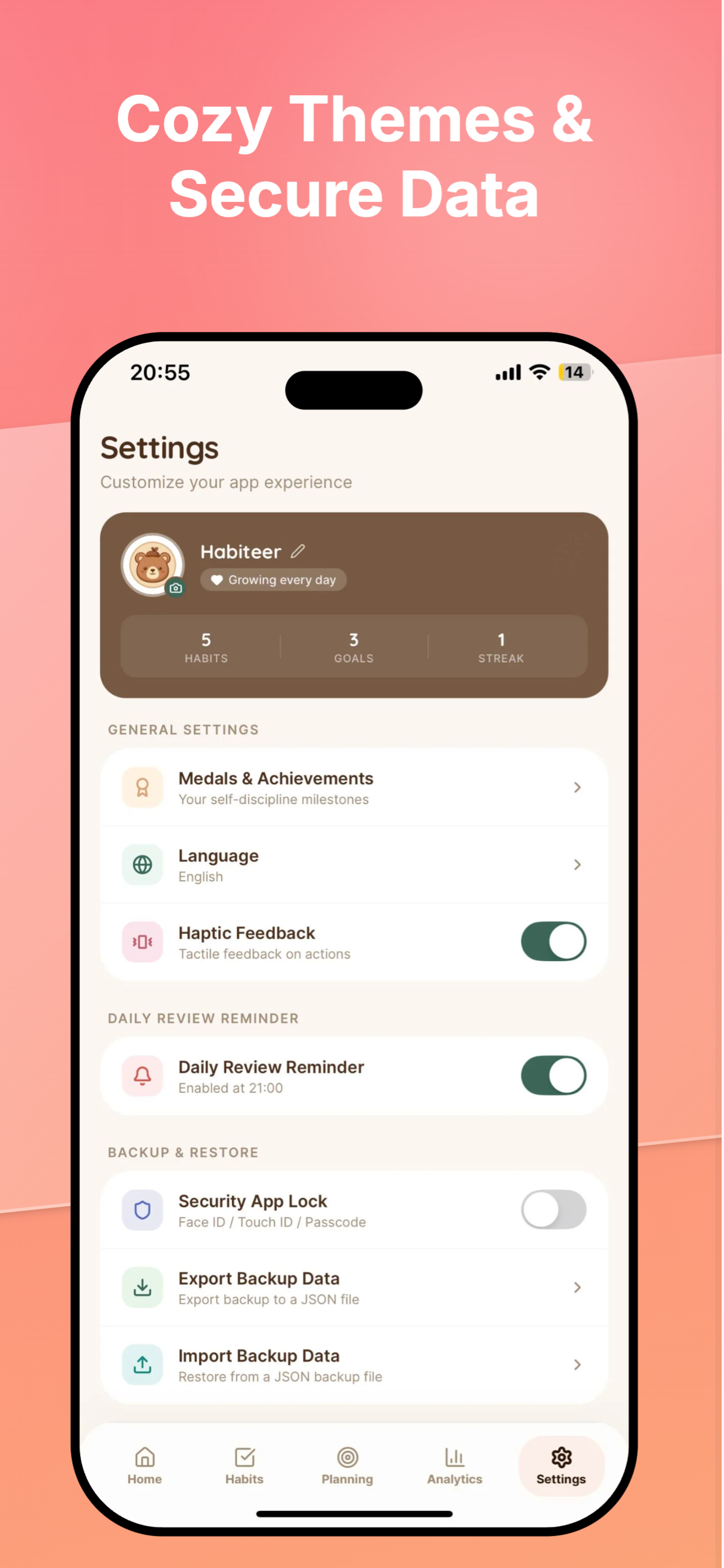Habiteer - Build Your Habits screenshot 7