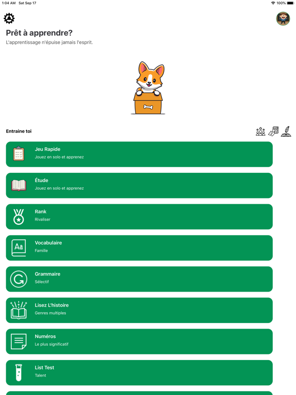 Screenshot #4 pour FrenchBeez 4: Mots utiles