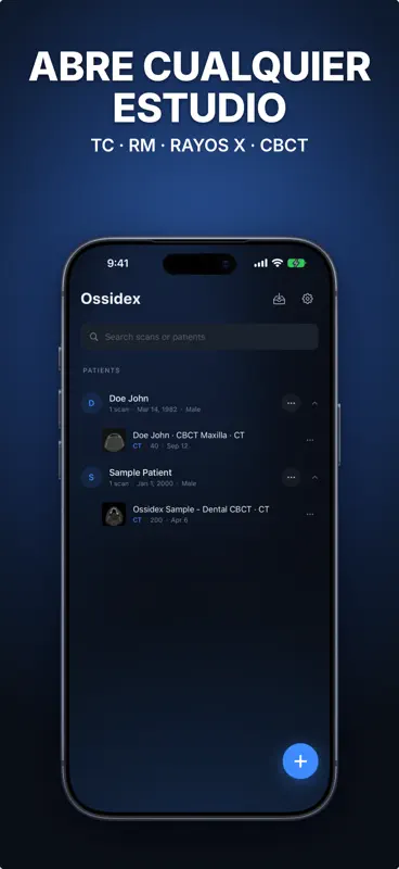 Ossidex: Visor DICOM, TAC, RM screenshot 5 of 6
