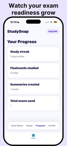 StudySnap: AI Study App iPhone screenshot
