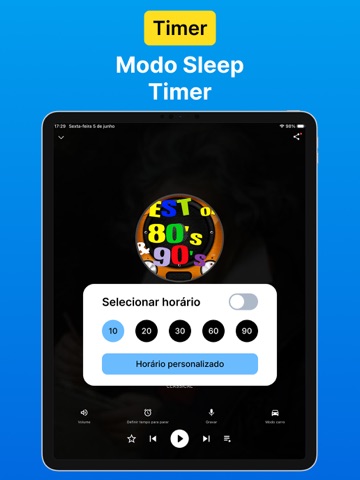 Radio FM: Local Radio Stations iPad screenshot