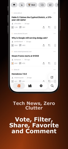 Hacker News Reader: HackerNows Screenshot 2 of 10