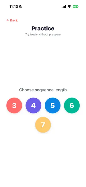 ColorBlitz: Memory Test screenshot 2