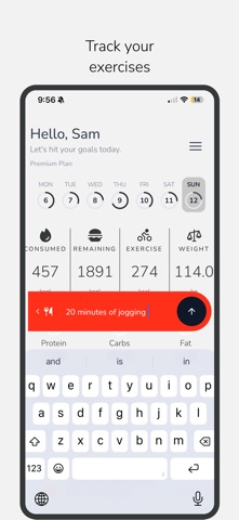 BonyéAI - Calorie Tracker screenshot