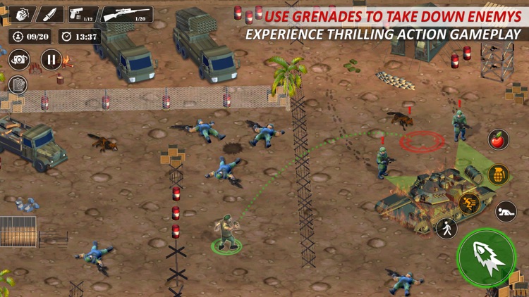 Commando Survival War game ww2 screenshot-7